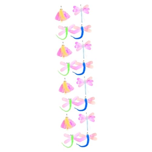 Yardwe 4sets Katze Necken Stick Ersatz Pet Supplies Katze Spielzeug Teaser Assorted Spielzeug 8 Stücke * 4 Yardwe 4sets Katze Necken Stick Ersatz Pet Supplies Katze Spielzeug Teaser Assorted Spielzeug 8 Stücke * 4 von Yardwe