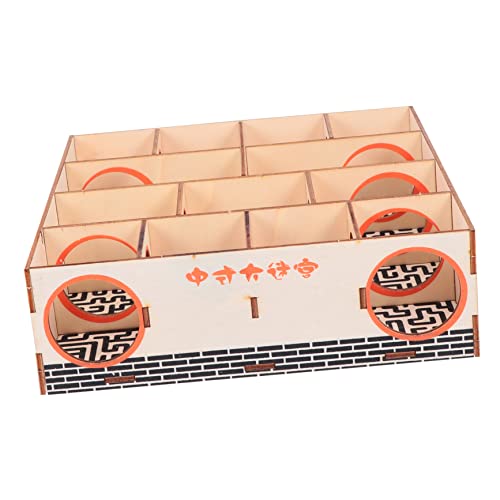 Yardwe 3St Hamster-Spielzeug Einstreu für Meerschweinchen Labyrinth Spielzeug Hamster Spielzeug hamsterspielzeug Spielset aus Holz Spielzeuge kleines Haustier-Labyrinth Hamster Labyrinth von Yardwe