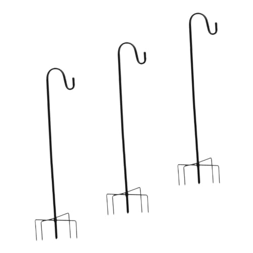 Yardwe 3St Hirtenhaken hochzeitsdeko hochzeitsdeco flaggenhalter Flag Pole planzständer Hängestange für den Hof dekorativer Outdoor-Haken Retro-Gartenhaken Bodeneinsatzhaken Eisen Black Yardwe 3St Hirtenhaken hochzeitsdeko hochzeitsdeco flaggenhalter Flag Pole planzständer Hängestange für den Hof dekorativer Outdoor-Haken Retro-Gartenhaken Bodeneinsatzhaken Eisen Black von Yardwe