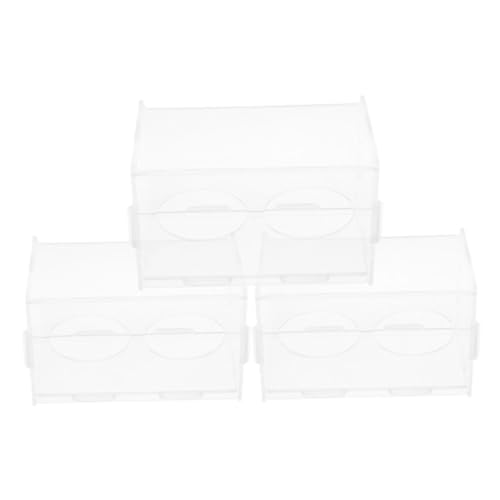 Yardwe 3pcs Küken Trog Feeder für Schicht Huhn Hühnerfutter Spender Wachtel Feeder Küken Feeder Huhn Box Yardwe 3pcs Küken Trog Feeder für Schicht Huhn Hühnerfutter Spender Wachtel Feeder Küken Feeder Huhn Box von Yardwe