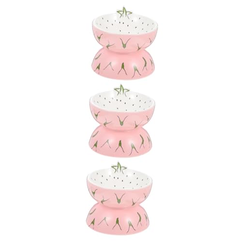 Yardwe 3St Keramiknapf für Haustiere ständer für katzenfutternapf langsame fütterung für Katzen Katzennäpfe pet Water Bowl Katzennapf Hundenäpfe Katzenzubehör Hundenapf Keramik Fase Yardwe 3St Keramiknapf für Haustiere ständer für katzenfutternapf langsame fütterung für Katzen Katzennäpfe pet Water Bowl Katzennapf Hundenäpfe Katzenzubehör Hundenapf Keramik Fase von Yardwe