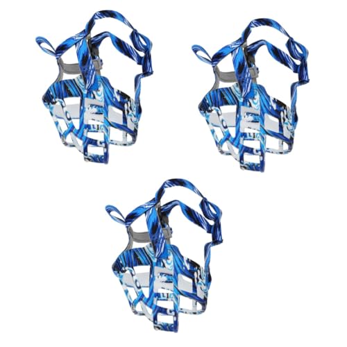 Yardwe 3 Stücke Hund Für Bellen Verstellbare Maulkorb Nylon Strap Große Maulkorb Für Kauen Atmungsaktive Trinkbar Yardwe 3 Stücke Hund Für Bellen Verstellbare Maulkorb Nylon Strap Große Maulkorb Für Kauen Atmungsaktive Trinkbar von Yardwe