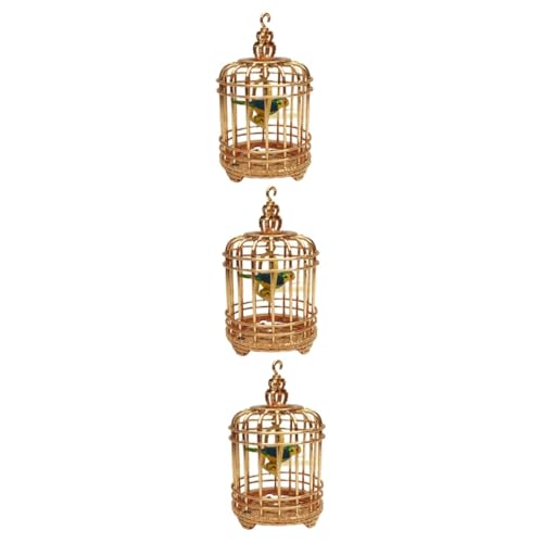 Yardwe 3 Stücke Vogel Für Budgie Dekorative Käfig Mini Szene Prop Für Wohnkultur Yardwe 3 Stücke Vogel Für Budgie Dekorative Käfig Mini Szene Prop Für Wohnkultur von Yardwe