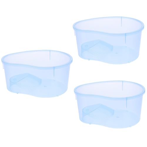 Yardwe 3St kleines Schildkrötenbecken schildkröten zubehör schildkrötengehege Plastikaquarium schildkröte zubehör Schildkröten-Aquarium Schildkrötenzylinder mit Trockenplattform Blue Yardwe 3St kleines Schildkrötenbecken schildkröten zubehör schildkrötengehege Plastikaquarium schildkröte zubehör Schildkröten-Aquarium Schildkrötenzylinder mit Trockenplattform Blue von Yardwe