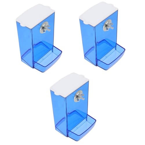 Yardwe 3er-Box Vogelfutterbox Container Vogel Fütterer Vogelkäfig Vogelfutterautomat Für Käfig Vogelhäuschen Mit Schnallendesign Vogelfutterhaus Für Sittiche Vogelfütterer Acryl Yardwe 3er-Box Vogelfutterbox Container Vogel Fütterer Vogelkäfig Vogelfutterautomat Für Käfig Vogelhäuschen Mit Schnallendesign Vogelfutterhaus Für Sittiche Vogelfütterer Acryl von Yardwe