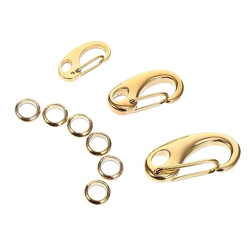 Yardwe 3pcs Hundeschnalle Schild Katzenmarke Auseinandersetzung Erkennungsmarken-Clip Klein Hundemarken-Clips Clips Für Hundehalsbänder Inhaber Kabel Hunde-id-Clip Rostfreier Stahl Golden Yardwe 3pcs Hundeschnalle Schild Katzenmarke Auseinandersetzung Erkennungsmarken-Clip Klein Hundemarken-Clips Clips Für Hundehalsbänder Inhaber Kabel Hunde-id-Clip Rostfreier Stahl Golden von Yardwe