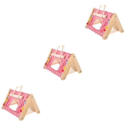 Yardwe 3stücke Kleintier Zelt Für Hamster Ratten Und Meerschweinchen Bequeme Schlafhöhle Im Prinzessinnen-Design Ruhen Und Verstecken Yardwe 3stücke Kleintier Zelt Für Hamster Ratten Und Meerschweinchen Bequeme Schlafhöhle Im Prinzessinnen-Design Ruhen Und Verstecken von Yardwe