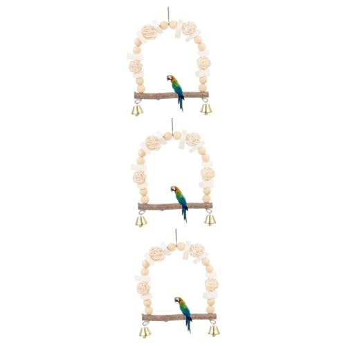 Yardwe 3 Stücke Vogel Papagei Schaukel Spielzeug Holz Barsch Stehen Vogel Schaukel Für Käfig Sicher Abenteuer Spielzeug Yardwe 3 Stücke Vogel Papagei Schaukel Spielzeug Holz Barsch Stehen Vogel Schaukel Für Käfig Sicher Abenteuer Spielzeug von Yardwe