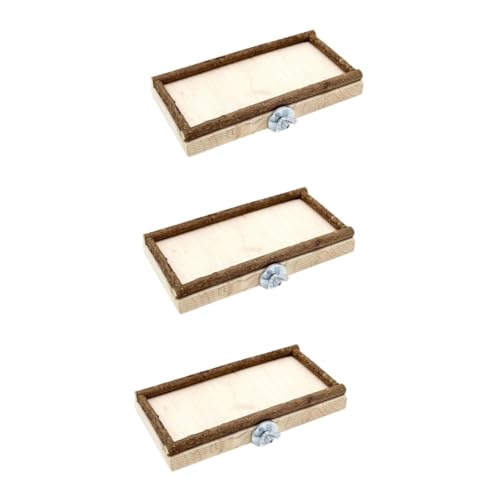 Yardwe 3 Stücke Papagei Bord Spielzeug 10x15cm Holz Springen Plattform Fütterung Box Für Vögel Home Office Verwenden Yardwe 3 Stücke Papagei Bord Spielzeug 10x15cm Holz Springen Plattform Fütterung Box Für Vögel Home Office Verwenden von Yardwe