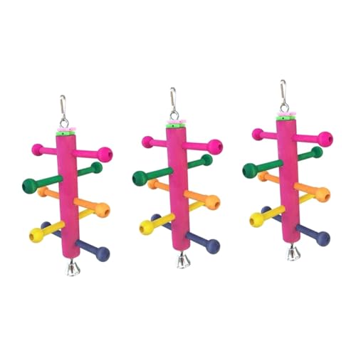 Yardwe 3 Stücke Papagei Gebäude Spielzeug Set Leiter Stehen Käfig Klettern Spielzeug Für Vögel Kauen Reißen Yardwe 3 Stücke Papagei Gebäude Spielzeug Set Leiter Stehen Käfig Klettern Spielzeug Für Vögel Kauen Reißen von Yardwe