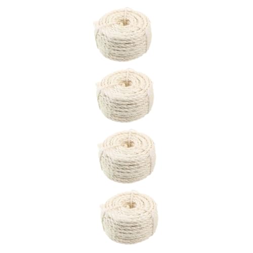 Yardwe 4 Rollen Kratzbaum Seil Stabiles Kratzbaumseil DIY Seil Kratzseil Selber Machen Austauschbares Seil Kratzseil Für Den Täglichen Gebrauch Ersatzseil Für Katzenkratzer Juteseil Sisal Yardwe 4 Rollen Kratzbaum Seil Stabiles Kratzbaumseil DIY Seil Kratzseil Selber Machen Austauschbares Seil Kratzseil Für Den Täglichen Gebrauch Ersatzseil Für Katzenkratzer Juteseil Sisal von Yardwe
