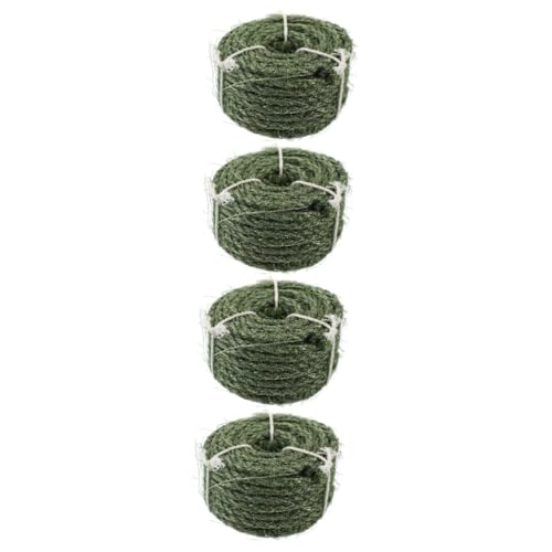 Yardwe 4rollen Sisal Seil Für Katzenkratzbaum Strapazierfähiges Verschleißfestes Kratzseil Für Katzenmöbel Und Kratzflächen Umweltfreundliches Naturmaterial Yardwe 4rollen Sisal Seil Für Katzenkratzbaum Strapazierfähiges Verschleißfestes Kratzseil Für Katzenmöbel Und Kratzflächen Umweltfreundliches Naturmaterial von Yardwe