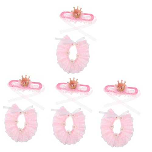 Yardwe 4 Sets Stilvolle Spitze Katze Kragen Kätzchen Halskette Katze Hut Pet Hochzeit Pet Party Versorgung Yardwe 4 Sets Stilvolle Spitze Katze Kragen Kätzchen Halskette Katze Hut Pet Hochzeit Pet Party Versorgung von Yardwe