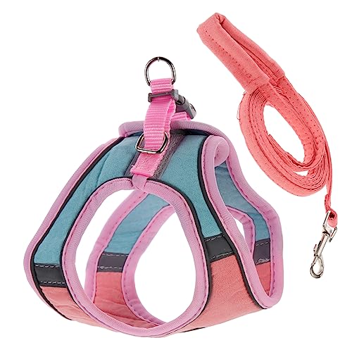Yardwe 4 Sets Katze Leine Haustier Weste Typ Kätzchen Set Hund Ziehen Seil Flucht von Yardwe