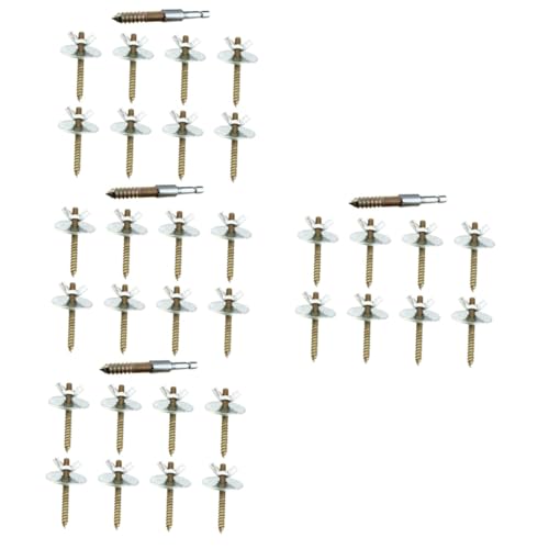 Yardwe 4 Sets Stehende Barsch Fixateur Schrauben Vogelkäfig Fitting Schrauben Metall Materialien Vogel Liefert Yardwe 4 Sets Stehende Barsch Fixateur Schrauben Vogelkäfig Fitting Schrauben Metall Materialien Vogel Liefert von Yardwe