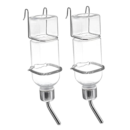 Yardwe 4 Stck Hängende Trinkflasche für Kleintiere Auslaufsichere Wasserflasche mit Rollkugel Automatischer Wasserspender für Hasen Hamster und Kleine Haustiere Installieren und Sicher Yardwe 4 Stck Hängende Trinkflasche für Kleintiere Auslaufsichere Wasserflasche mit Rollkugel Automatischer Wasserspender für Hasen Hamster und Kleine Haustiere Installieren und Sicher von Yardwe