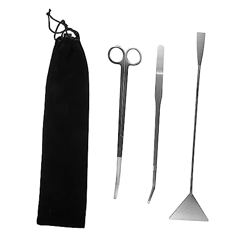 Yardwe 4 Stücke Edelstahl Aquarium Kit Aquarium Wasserpflanze Trimmer Schere Pinzette Yardwe 4 Stücke Edelstahl Aquarium Kit Aquarium Wasserpflanze Trimmer Schere Pinzette von Yardwe