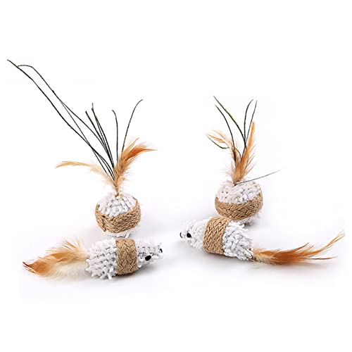 Yardwe Interaktives Katzenspielzeug 4-teiliges Plüschmaus-spielzeugset Katzenspielzeug Kratzfestes Auffälliges Design Yardwe Interaktives Katzenspielzeug 4-teiliges Plüschmaus-spielzeugset Katzenspielzeug Kratzfestes Auffälliges Design von Yardwe
