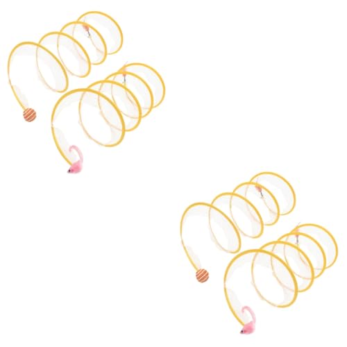 Yardwe 2sets Spielzeug Tunnel Für Katzen Kätzchen Spielzeug Jagd Instinkt Einfach Zu Gewinnen 2 Stücke * 2 Yardwe 2sets Spielzeug Tunnel Für Katzen Kätzchen Spielzeug Jagd Instinkt Einfach Zu Gewinnen 2 Stücke * 2 von Yardwe
