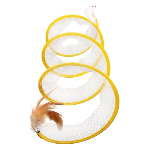 Yardwe 4 Stücke Katze Tumbler Spielzeug Kätzchen Kratzen Spielzeug Interaktive Katze Tunnel Katze Tunnel Für Indoor Katzen von Yardwe
