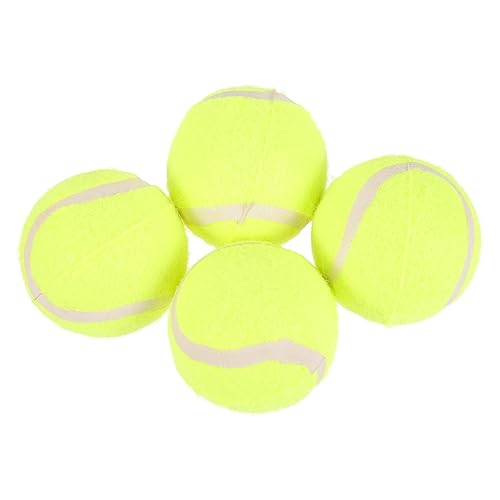 Yardwe 4stücke Hundespielzeug Ballset Teilig Gummibälle Für Hunde Für Aktive Spiele Im Freien Robustes Material Fördert Bewegung Und Training Geeignet Für Mittelgroße Und Große von Yardwe