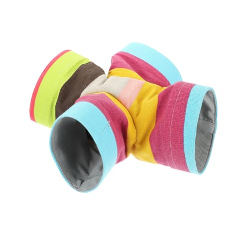 Yardwe 4 Stücke Hamster Tunnel Bett Exploration Spielzeug Chinchilla Eichhörnchen Gerbil Pet Spielzeug Yardwe 4 Stücke Hamster Tunnel Bett Exploration Spielzeug Chinchilla Eichhörnchen Gerbil Pet Spielzeug von Yardwe
