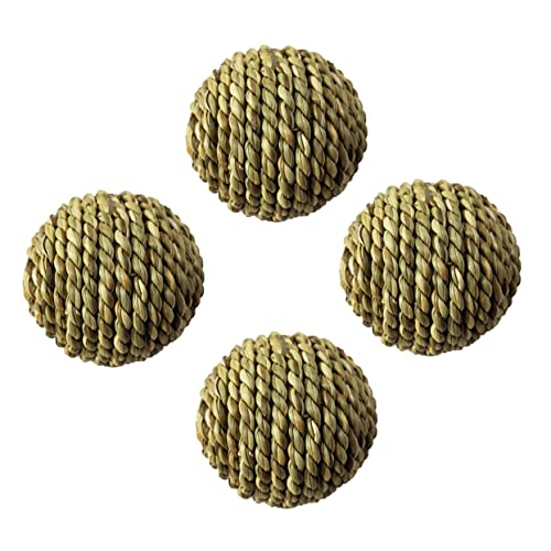 Yardwe 4 Stück Haustier Stroh Ball Spielzeughamster Gewebte Stroh Kauspielzeug Beißspielzeug Heu Hamster hamsterspielzeug Strohball- Strohballspielzeug Green Yardwe 4 Stück Haustier Stroh Ball Spielzeughamster Gewebte Stroh Kauspielzeug Beißspielzeug Heu Hamster hamsterspielzeug Strohball- Strohballspielzeug Green von Yardwe