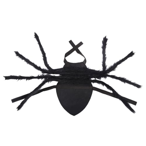 Yardwe 4 Stück Hunde Spinnenkostüm Halloweenkostüm Halloween-Haustierzubehör Hunde kostüme Halloween Dog Halloween Costume Haustier-Cosplay-Requisite Stilvolles Hundekostüm von Yardwe