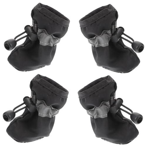 Yardwe Praktische Haustierschuhe 4 Stück Weiche Sohle – Atmungsaktive Hundestiefel Für Regnerische Tage Yardwe Praktische Haustierschuhe 4 Stück Weiche Sohle – Atmungsaktive Hundestiefel Für Regnerische Tage von Yardwe