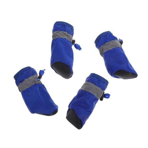 Yardwe Hundeschuhe Für Hunde 4er-Pack Haustierschuhe Für Hunde Haustierausrüstung Ideal Für Alle Jahreszeiten Yardwe Hundeschuhe Für Hunde 4er-Pack Haustierschuhe Für Hunde Haustierausrüstung Ideal Für Alle Jahreszeiten von Yardwe