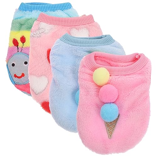 Yardwe 4stücke Haustier Winddicht Kleidung Fleece Warm Halten Pullover Hund Kostüm Foto Requisit Yardwe 4stücke Haustier Winddicht Kleidung Fleece Warm Halten Pullover Hund Kostüm Foto Requisit von Yardwe