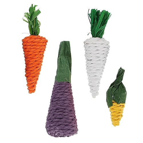 Yardwe 4stücke Molar Spielzeug Für Kleintiere Naturmaterialien Für Hamster Kaninchen Und Meerschweinchen Fördert Zahngesundheit Und Spielspaß Für Kleine Haustiere Yardwe 4stücke Molar Spielzeug Für Kleintiere Naturmaterialien Für Hamster Kaninchen Und Meerschweinchen Fördert Zahngesundheit Und Spielspaß Für Kleine Haustiere von Yardwe