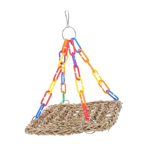 Yardwe 4 Stück Kletternetz Für Papageien Kauen Zubehör Für Vogelkäfig Vogelschaukeln Nymphensittich-Spielplatz Huhn Vogel-Skateboard Sittichkäfig Hühnerpulver Wasserpflanzen Die Schaukel Yardwe 4 Stück Kletternetz Für Papageien Kauen Zubehör Für Vogelkäfig Vogelschaukeln Nymphensittich-Spielplatz Huhn Vogel-Skateboard Sittichkäfig Hühnerpulver Wasserpflanzen Die Schaukel von Yardwe