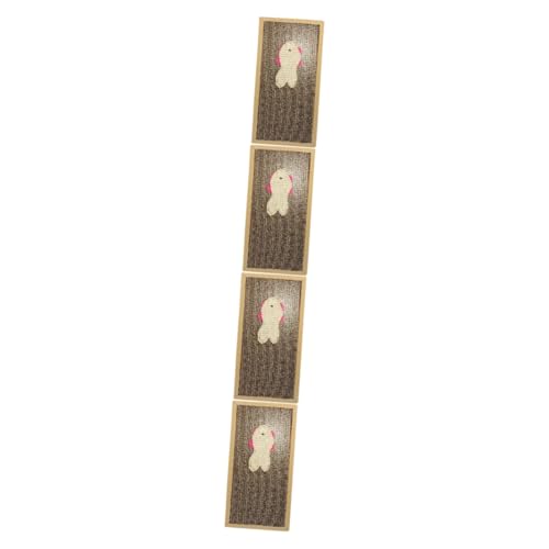 Yardwe 4 Stücke Katze Scratcher Bord Kätzchen Scratch Spielzeug Indoor Katze Kratzen Pad Tragbare Pet Scratcher Sofa Protector Yardwe 4 Stücke Katze Scratcher Bord Kätzchen Scratch Spielzeug Indoor Katze Kratzen Pad Tragbare Pet Scratcher Sofa Protector von Yardwe