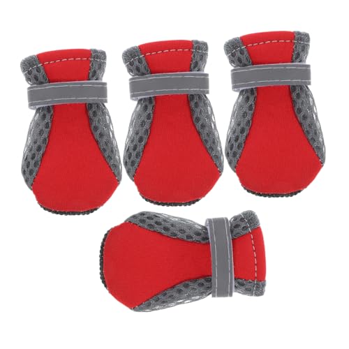 Yardwe Pfotenschutz 4 Stück Mesh-Schuhe für Welpen große hundestiefel mesh-welpenstiefel hundeschuhe große Hunde Dog Shoes for small Dogs Mesh-Hundeschuhe Bequeme Hundeschuhe Schutz Yardwe Pfotenschutz 4 Stück Mesh-Schuhe für Welpen große hundestiefel mesh-welpenstiefel hundeschuhe große Hunde Dog Shoes for small Dogs Mesh-Hundeschuhe Bequeme Hundeschuhe Schutz von Yardwe