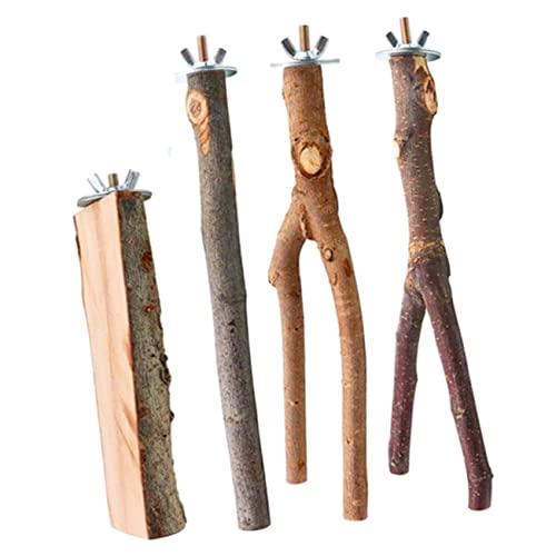 Yardwe 4stücke Vogel Sitzstangen Aus Naturholz Für Wellensittiche Und Papageien Kratzspielzeug Zur Krallenpflege Für Aktives Spielverhalten Käfigen Yardwe 4stücke Vogel Sitzstangen Aus Naturholz Für Wellensittiche Und Papageien Kratzspielzeug Zur Krallenpflege Für Aktives Spielverhalten Käfigen von Yardwe