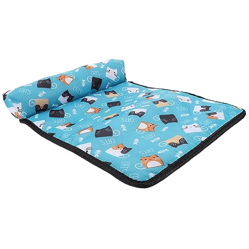 Yardwe 4 Stück Selbstkühlende Katzendecke Atmungsaktive Kühlmatte für Haustiere für Katzen und Kleine und Tragbar Sorgt für Angenehme Kühlung Yardwe 4 Stück Selbstkühlende Katzendecke Atmungsaktive Kühlmatte für Haustiere für Katzen und Kleine und Tragbar Sorgt für Angenehme Kühlung von Yardwe