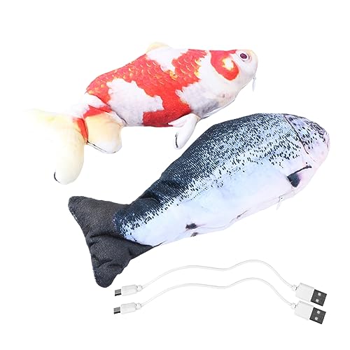 Yardwe 4 Stück Simulation Elektrischer Fisch Elektrisches Katzenspielzeug Zum Necken Motorisiertes Katzenspielzeug Katzenminze Spielzeug Für Katze Beissen Plüsch Katze Lustige Lieferungen Yardwe 4 Stück Simulation Elektrischer Fisch Elektrisches Katzenspielzeug Zum Necken Motorisiertes Katzenspielzeug Katzenminze Spielzeug Für Katze Beissen Plüsch Katze Lustige Lieferungen von Yardwe
