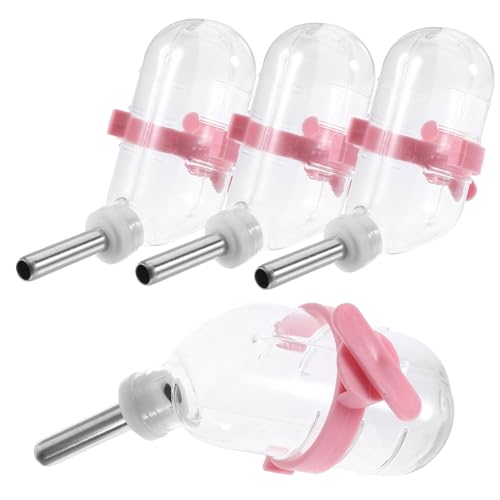 Yardwe 4 Stück Wasserkocher aus Edelstahl isolierte Wasserflaschen Hamstertrinkflasche für den Käfig Wasserflasche für kleines Haustier Hanging Mäuse Wasserflasche Plastik Yardwe 4 Stück Wasserkocher aus Edelstahl isolierte Wasserflaschen Hamstertrinkflasche für den Käfig Wasserflasche für kleines Haustier Hanging Mäuse Wasserflasche Plastik von Yardwe