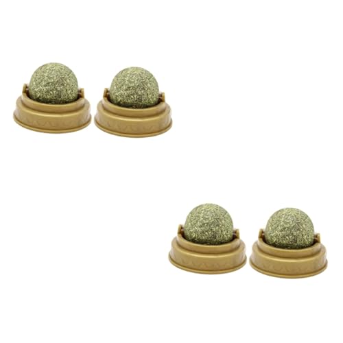 Yardwe 4 Stück Zähne Putzen Katzennahrungssnack Katzenminze-Ball Kürbis-katzenminze Katze Leckt Snack -Spielzeug Katze Haarball Behandeln Katzenbonbonkugel Rotieren Backenzahn Yardwe 4 Stück Zähne Putzen Katzennahrungssnack Katzenminze-Ball Kürbis-katzenminze Katze Leckt Snack -Spielzeug Katze Haarball Behandeln Katzenbonbonkugel Rotieren Backenzahn von Yardwe