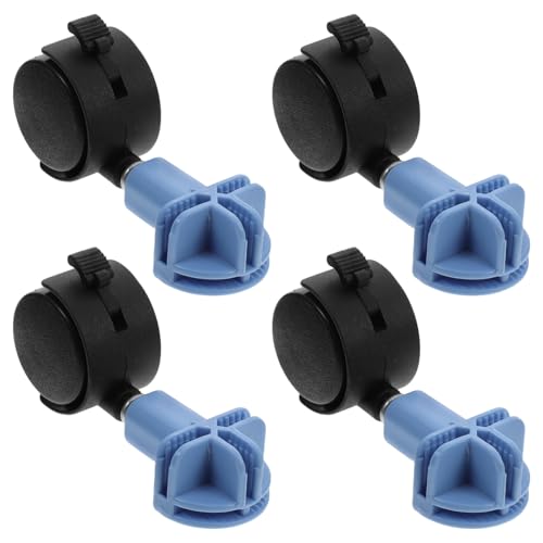 Yardwe 4 Stück Rollen Für Haustierkäfige Leicht Zu Montierende Lenkrollen Für Katzenzwinger Möbelrollen Ersatzräder Für Hundekäfige Gepäckrollen Sicheres Design von Yardwe