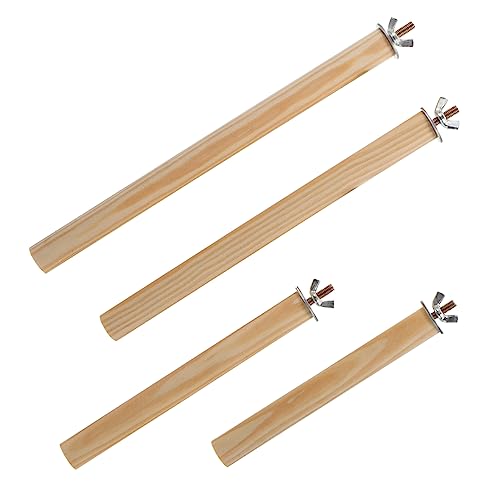 Yardwe 4pcs Papagei Käfig Zubehör Vogel Spielzeug Robust Holz Sticks Für Nymphensittich Yardwe 4pcs Papagei Käfig Zubehör Vogel Spielzeug Robust Holz Sticks Für Nymphensittich von Yardwe