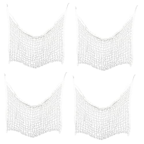 Yardwe 4 Stücke Mesh Organizer Taschen Outdoor Hut Hase Liefert Pferd Stroh Tasche Pferd Heu Mesh Tasche Loch Mesh Pferd Fütterer Tasche Heunetz Mesh Heunetz Heunetze Für Pferde von Yardwe