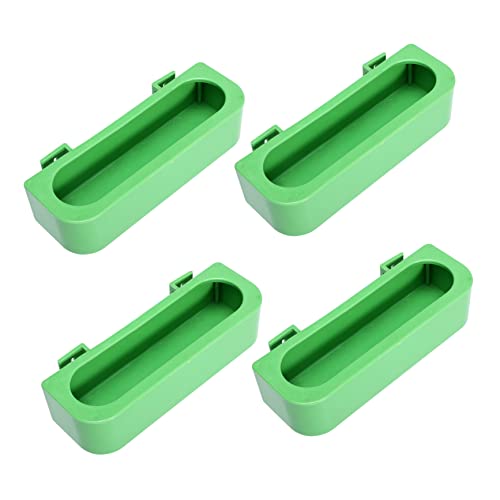 Yardwe 4-Teilige Boxen Tauben trog vogelhaus Bird House Vogelfutterautomat für Papageien Taubenzufuhr Futterspender für Tauben Vogeltränke Haustier Vogel Versorgung Plastik Green Yardwe 4-Teilige Boxen Tauben trog vogelhaus Bird House Vogelfutterautomat für Papageien Taubenzufuhr Futterspender für Tauben Vogeltränke Haustier Vogel Versorgung Plastik Green von Yardwe