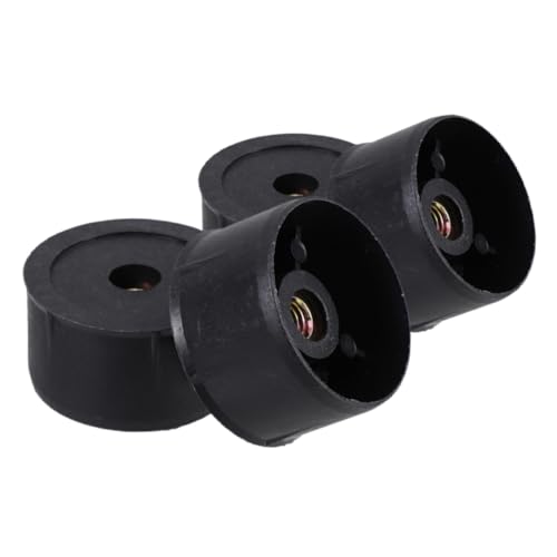Yardwe 4stücke DIY Katzenbaum Ersatzstopfen Schwarze Kunststofflochstöpsel Für Kratzsäulen Installieren Langlebige Kätzchen-zubehörteile Für Sichere Nutzung von Yardwe