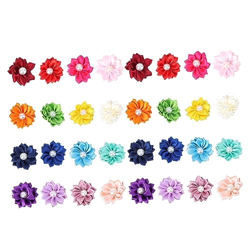 Yardwe 40St Halter für Tierhaare blumenhaarband Flower Hair Clips blumenhaarklammer blumenhaarspange Zubehör für Hundehütten Kragen Haarschmuck Seil aus Tierhaaren Tierhaargummi Yardwe 40St Halter für Tierhaare blumenhaarband Flower Hair Clips blumenhaarklammer blumenhaarspange Zubehör für Hundehütten Kragen Haarschmuck Seil aus Tierhaaren Tierhaargummi von Yardwe