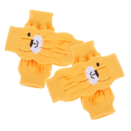 Yardwe 4Stücke Haustier Für Rutsch Beinabdeckungen Winter Hundeschutz Stylische Und Bequeme Gamaschen Für Kleine Und Mittelgroße Yardwe 4Stücke Haustier Für Rutsch Beinabdeckungen Winter Hundeschutz Stylische Und Bequeme Gamaschen Für Kleine Und Mittelgroße von Yardwe