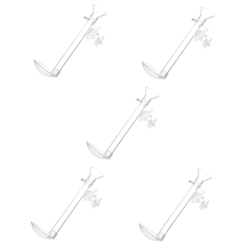 Yardwe 5sätze -Shrimp-futterspender Für Aquarien Wandmontierbar Transparentes Design Für Garnelen Und Andere Aquarienbewohner Praktische Fütterungslösung von Yardwe