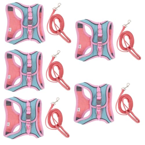Yardwe 5 Sets Escape Katze Leine Haustier Weste Einhand Nacht Reflektierende Einfach Zu Speichern Yardwe 5 Sets Escape Katze Leine Haustier Weste Einhand Nacht Reflektierende Einfach Zu Speichern von Yardwe