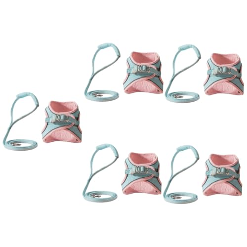 Yardwe 5 Sets Kätzchen Leine Haustier Katze Zuggurt Walking Seil Komfortable Katze Kragen Einfach Zu Bedienen Yardwe 5 Sets Kätzchen Leine Haustier Katze Zuggurt Walking Seil Komfortable Katze Kragen Einfach Zu Bedienen von Yardwe